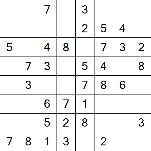 Sudoku 8x8 - Fácil