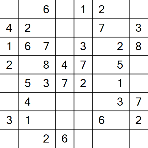 Sudoku 8x8 - Fácil
