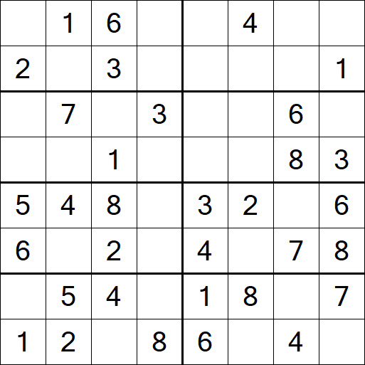 Sudoku 8x8 - Fácil