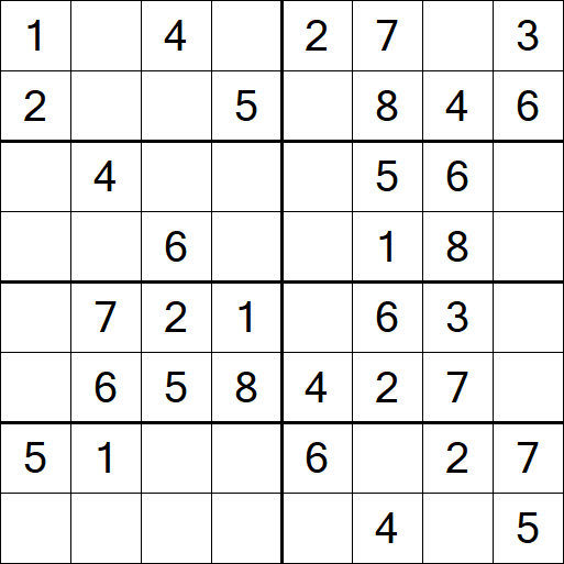 Sudoku 8x8 - Simple