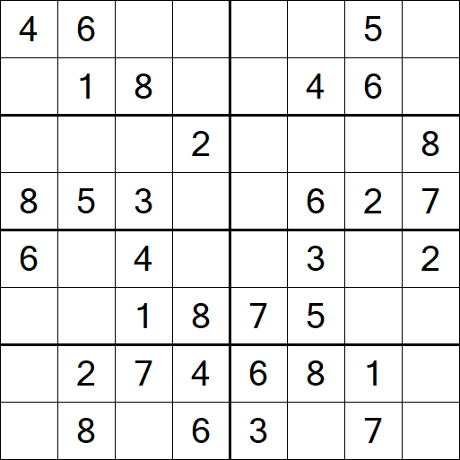 Sudoku 8x8 - Simple