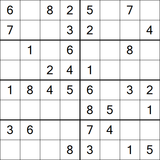 Sudoku 8x8 - Fácil