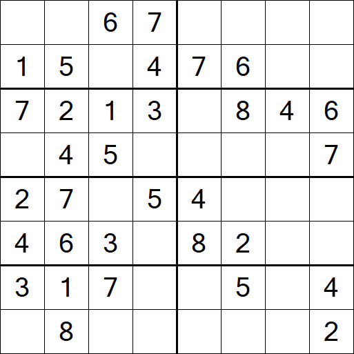 Sudoku 8x8 - Fácil