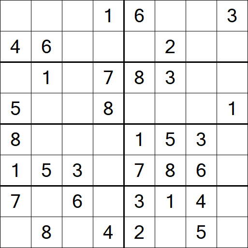 Sudoku 8x8 - Easy