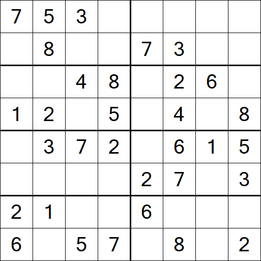 Sudoku 8x8 - Easy
