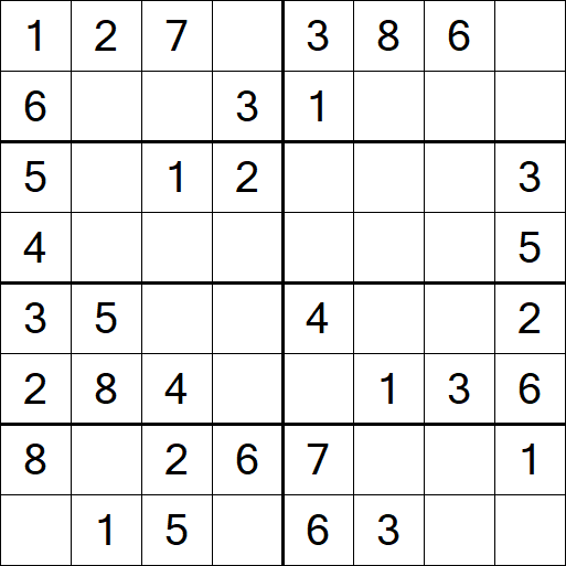 Sudoku 8x8 - Easy
