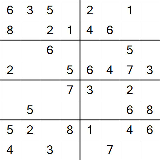 Sudoku 8x8 - Fácil
