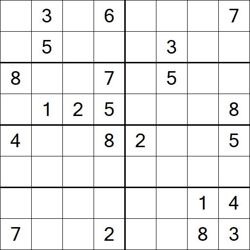 Sudoku 8x8 - Hard