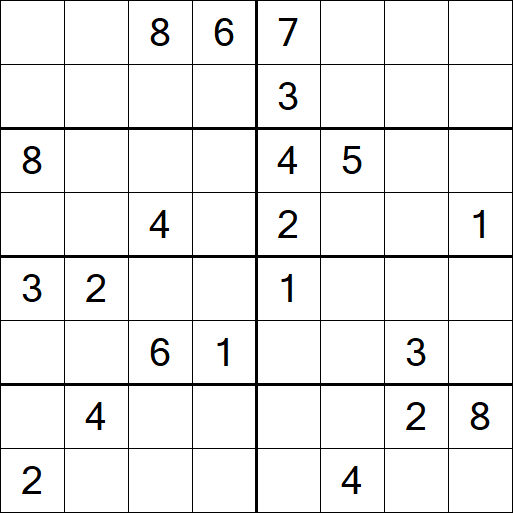 Sudoku 8x8 - Hard