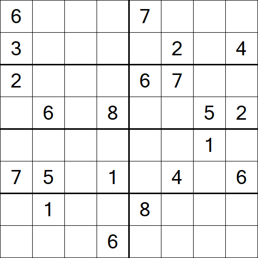 Sudoku 8x8 - Hard