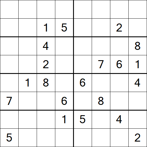 Sudoku 8x8 - Hard