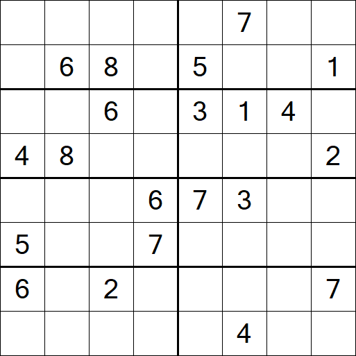Sudoku 8x8 - Hard