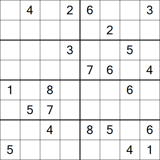 Sudoku 8x8 - Hard