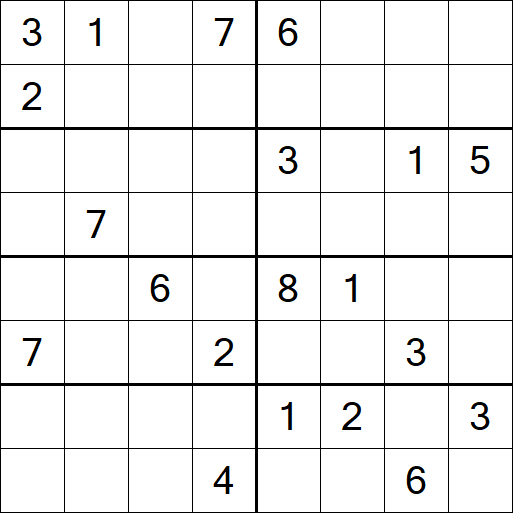 Sudoku 8x8 - Hard