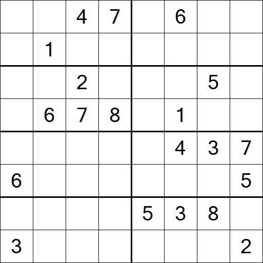 Sudoku 8x8 - Hard