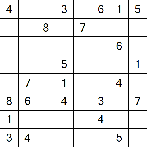 Sudoku 8x8 - Difícil