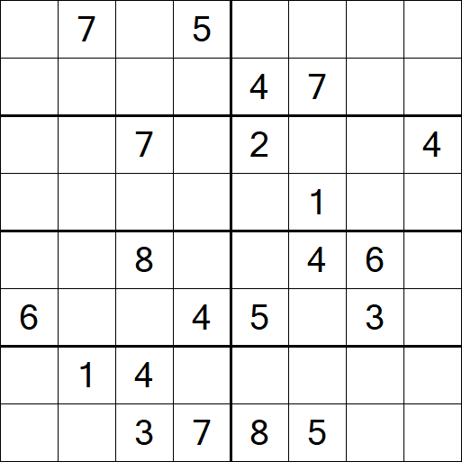 Sudoku 8x8 - Difícil