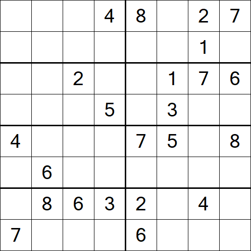 Sudoku 8x8 - Difícil