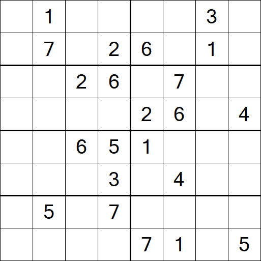 Sudoku 8x8 - Difícil