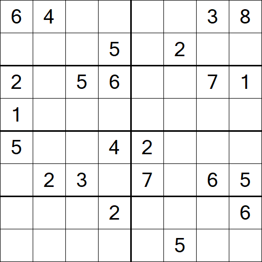 Sudoku 8x8 - Difficile