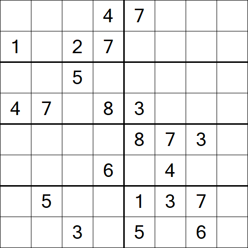Sudoku 8x8 - Difícil
