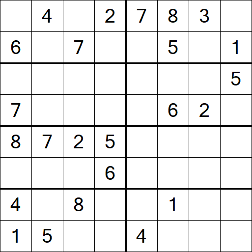 Sudoku 8x8 - Difícil