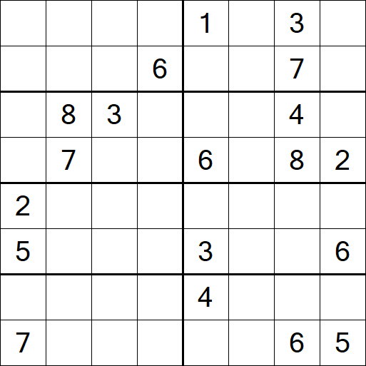 Sudoku 8x8 - Difícil