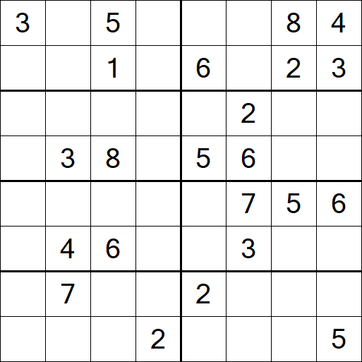 Sudoku 8x8 - Difícil