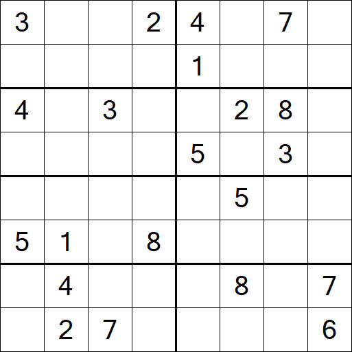 Sudoku 8x8 - Difícil