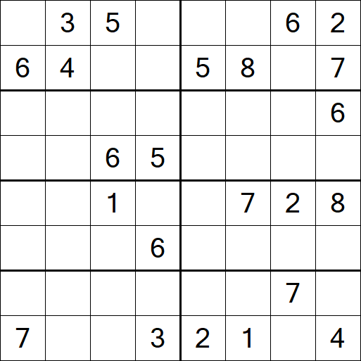 Sudoku 8x8 - Difícil