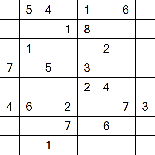 Sudoku 8x8 - Difícil
