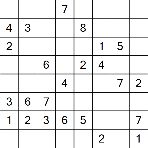 Sudoku 8x8 - Hard