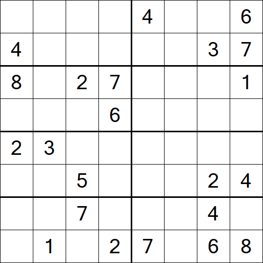 Sudoku 8x8 - Difícil