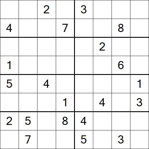 Sudoku 8x8 - Difícil