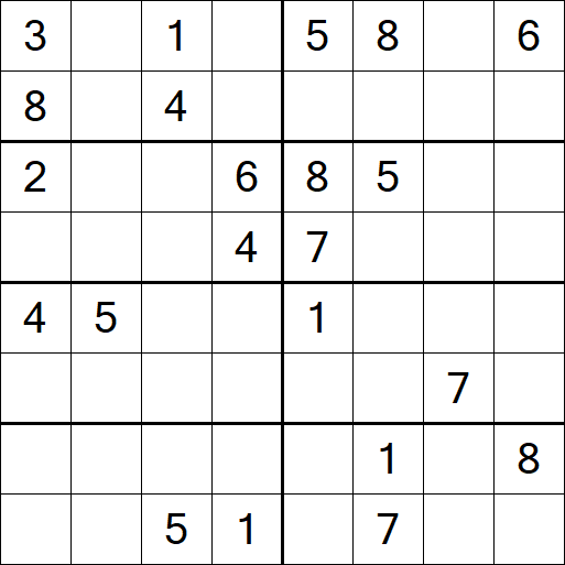 Sudoku 8x8 - Difícil