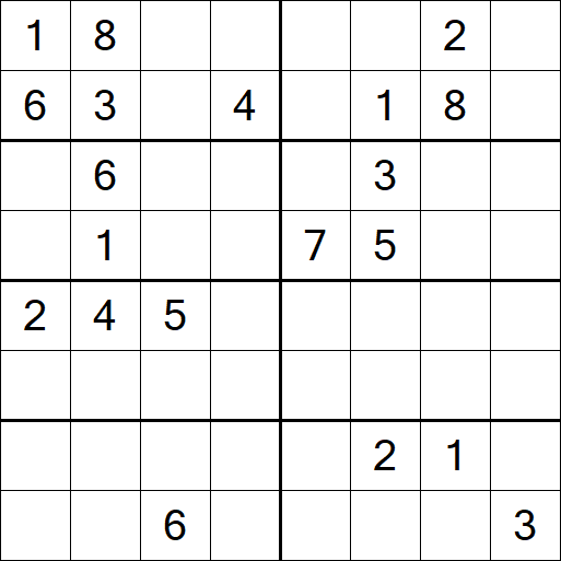 Sudoku 8x8 - Difícil