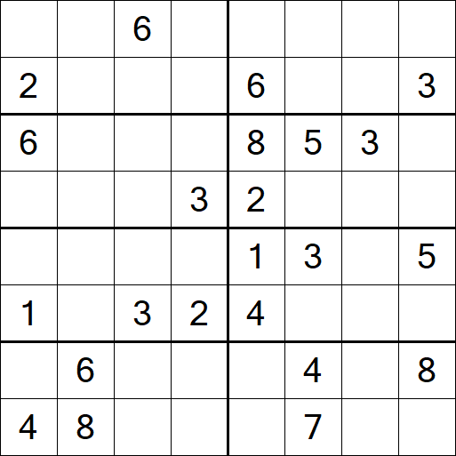 Sudoku 8x8 - Difícil