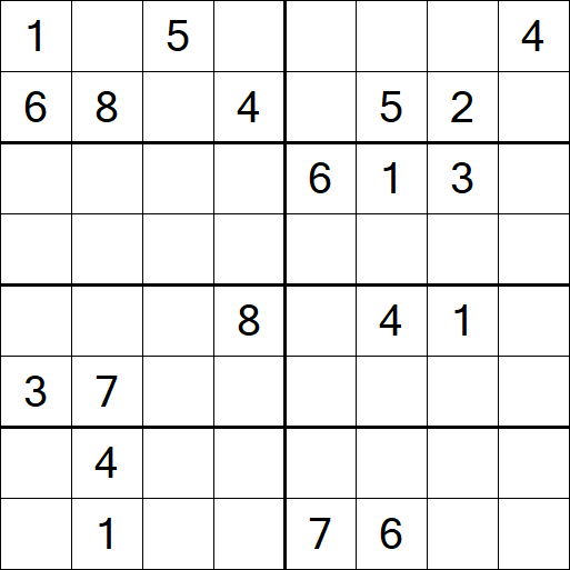 Sudoku 8x8 - Difícil