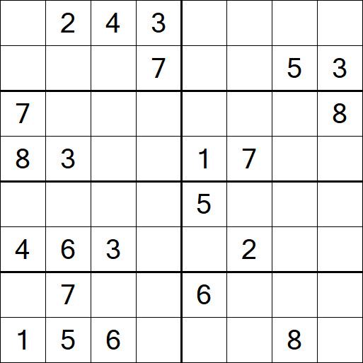 Sudoku 8x8 - Difícil