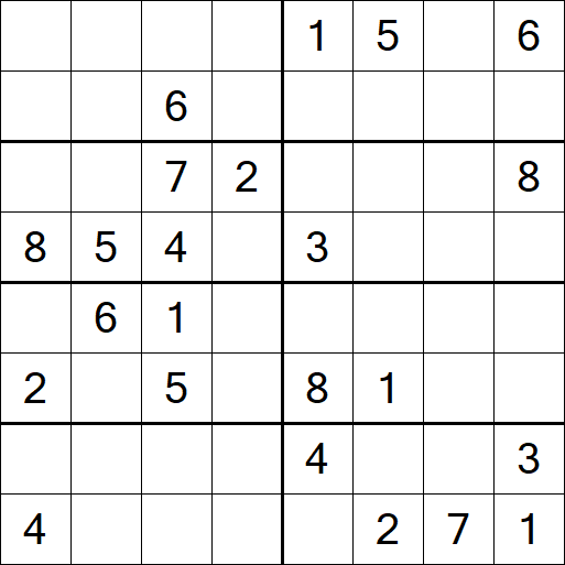 Sudoku 8x8 - Difícil