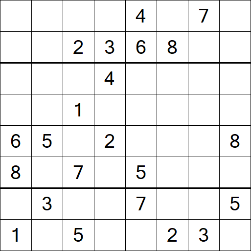 Sudoku 8x8 - Difícil