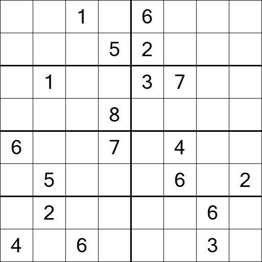 Sudoku 8x8 - Hard