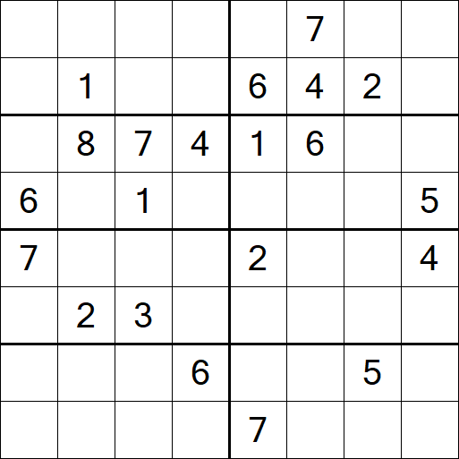 Sudoku 8x8 - Hard