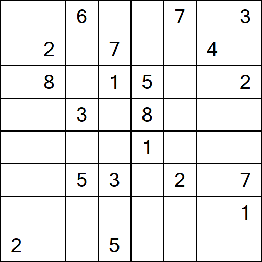 Sudoku 8x8 - Hard