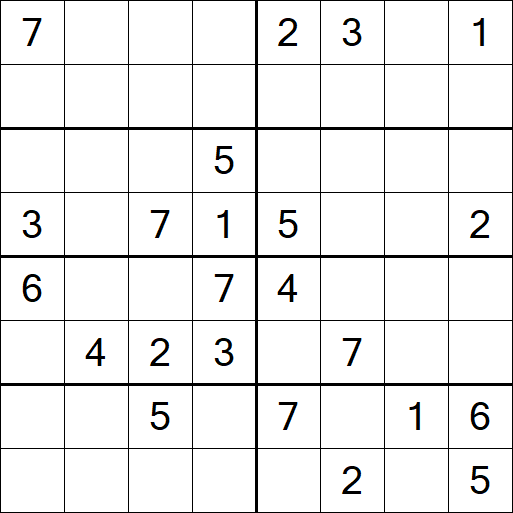 Sudoku 8x8 - Hard
