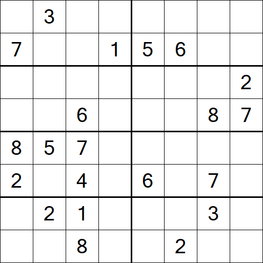 Sudoku 8x8 - Hard