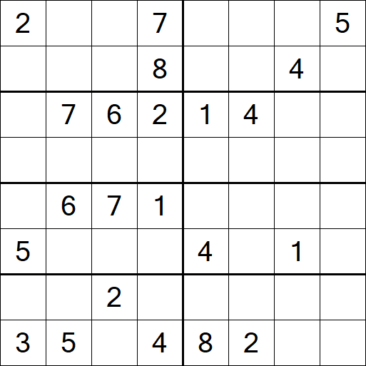 Sudoku 8x8 - Hard