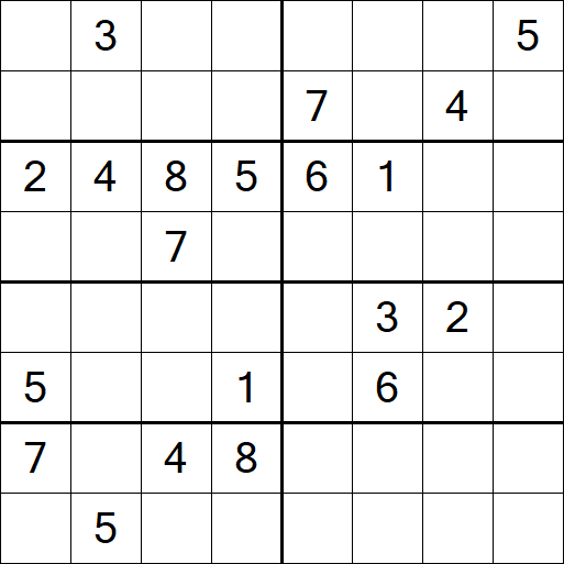 Sudoku 8x8 - Difícil