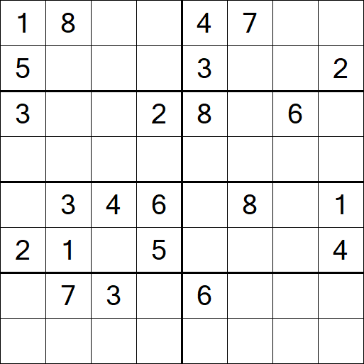 Sudoku 8x8 - Difícil