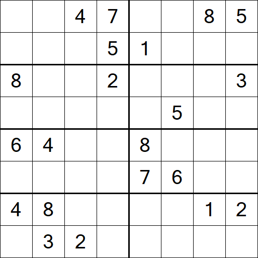 Sudoku 8x8 - Difícil